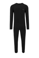 pyžamo | regular fit Emporio Armani 	čierna	